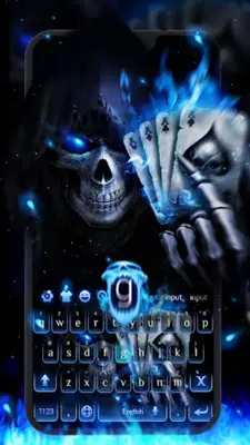 Horrible 3D Poker Skull android App screenshot 4